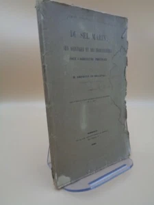 Amphoux de Belleval Du sel marin pour l'agriculture provençale 1868 - Picture 1 of 2