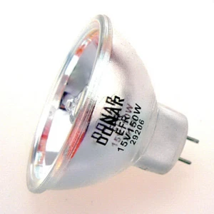EFR 15V150W GZ6.35 Mikroskop Halogenlampe 15V150W Endoskop Birne 64634/6423FO - Bild 1 von 2