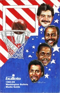 Washington Bullets Wizards 1984-85 NBA Basketball Media Guide - Picture 1 of 1