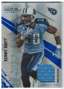 Camiseta Panini Rookies & Stars Kenny Britt Longevity 2010 variante # 30/75 - Imagen 1 de 2