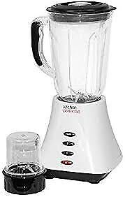 Kitchen Perfected Table Top Multi Blender With Mill 400W 1.5 Litre Ivory White