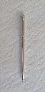 Rare Vintage Saks Fifth Avenue Sterling Silver Ballpoint Pen Cross Refill NICE!