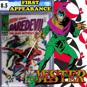1968 Daredevil #42 Marvel Comics Silver Age CGC 8.5 Key Issue First Jester - Picture 1 of 3