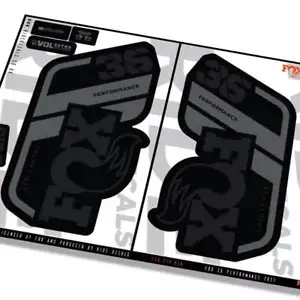 Fox 36 Performance 2021 Fork Decals - Black - Licensed by Fox - Picture 1 of 4