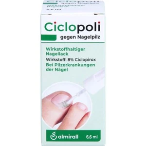 CICLOPOLI gegen Nagelpilz wirkstoffhalt.Nagellack 6,6 ml PZN 08907142 - Bild 1 von 6
