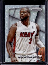 2013-14 Panini Prizm Dwyane Wade Silver Prizm SP Short Print #3 Heat