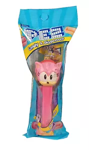 Sega Pez Dispensers Sonic the Hedgehog, Pink AMY ROSE Sealed Unopened pack - Picture 1 of 4