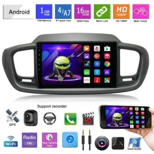 2015-2018 10.1'' Android 9.1 Bluetooth Car Radio MP5 Player Fit for Kia Sorento - Picture 1 of 12