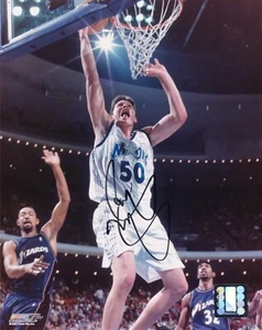 MIKE MILLER ORLANDO MAGIC ACTION SIGNED 8x10 - Picture 1 of 1