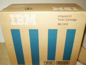 Cartucho de tóner negro Infoprint 21 genuino 38L1410 totalmente nuevo - Imagen 1 de 1