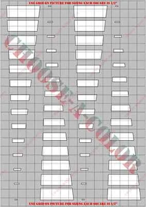 Kit de máscaras de pintura corporal de radiocontrol SPG2002P-X Fade en colores - Imagen 1 de 4