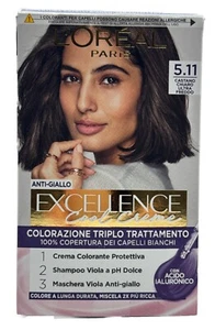 L'ORÉAL Paris EXCELLENCE Cool Creme Haarfarbe 5.11 Ultra-Kaltes Hellbraun - Bild 1 von 7