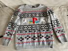PlayStation Console Christmas Jumper Ugly Sweater Numskull Size L UK16