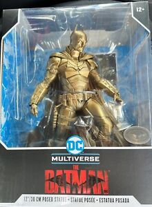 McFarlane Toys DC Multiverse Platinum Edition 12" Gold The Batman Statue