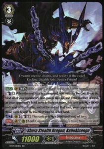 CardFight!! Vanguard - Shura Stealth Dragon, Kabukicongo 2014 BT13/010EN RR - Picture 1 of 2