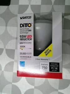 Satco S9621 BR30 LED Reflector 9.5W **Free Shipping** - Picture 1 of 3