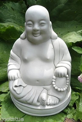 Molde de Buda de Látex con Respaldo de Plástico Molde de Yeso de Hormigón 9" H x 7" W Fundido 100"s Foto 1 de 3