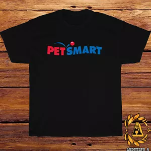 PetSmart Pet Supplies Logo Black/ Grey/ White/ Navy / Red T-Shirt Size S-5XL - Picture 1 of 13