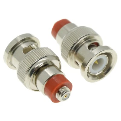 4Pcs BNC Male to L5 Microdot 10-32UNF Female Adapter Detector Ultrasonic Flaw - Image 1 of 4