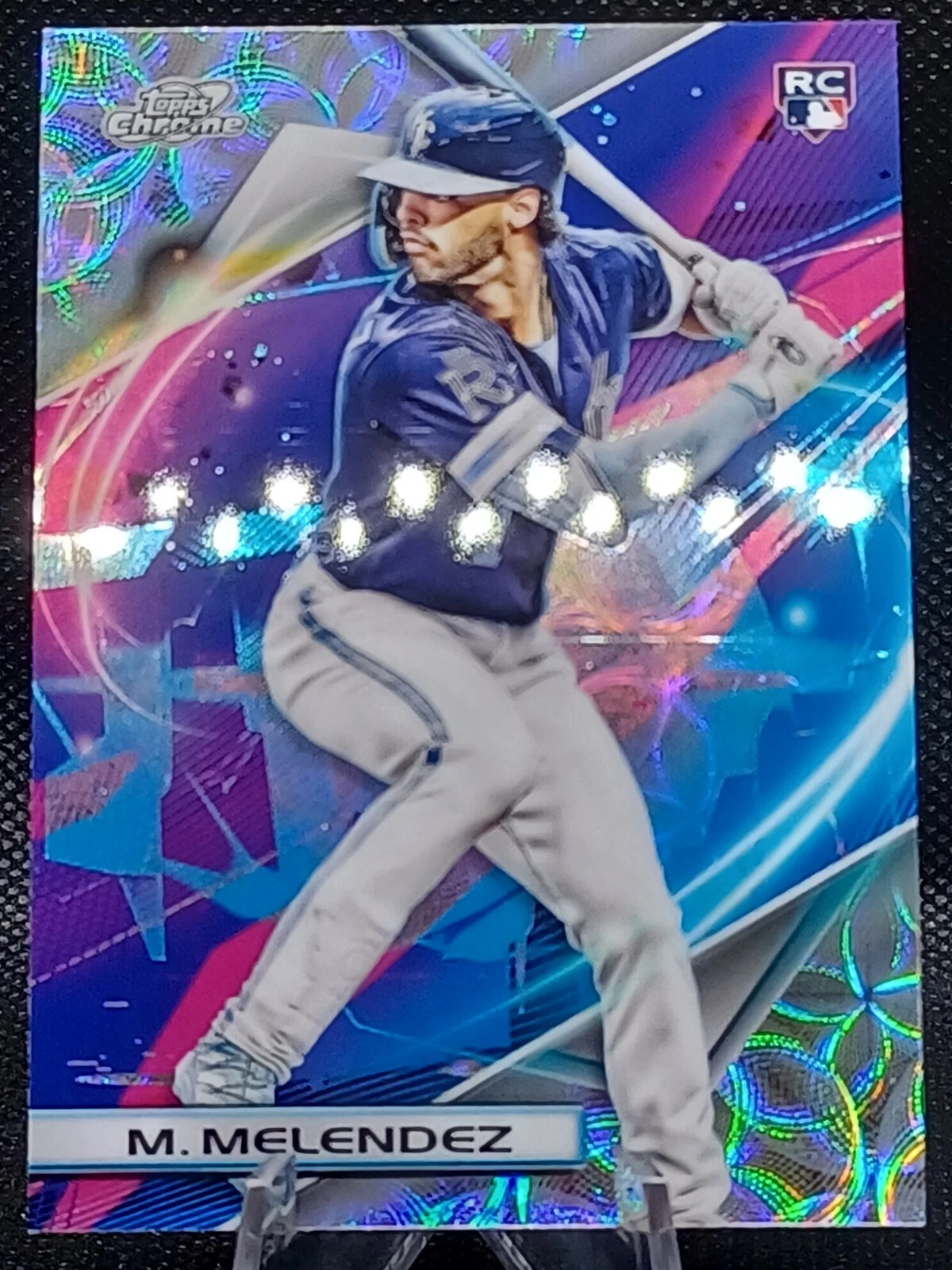 2022 Topps Cosmic Chrome MJ Melendez RC Rookie Card Nucleus Refractor #49