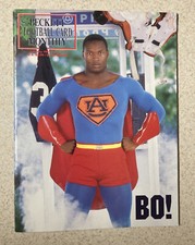 BECKETT FOOTBALL CARD MONTHLY #10 Bo Jackson Superman Magazine JANUARY 1991