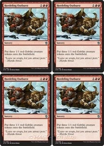 MTG - 4x HORDELING OUTBURST - Khans of Tarkir (U) - Bild 1 von 1