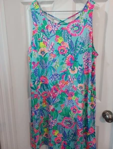 Lilly Pulitzer XL hell schönes Sommerkleid 770, gebraucht, in einwandfreiem Zustand - Bild 1 von 12