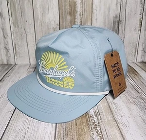 NEW Leinenkugels Summer Shandy Beer Blue Yellow Polyester Snapback Hat Cap Brist - Picture 1 of 13