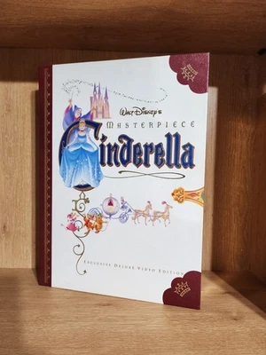 Walt Disney's Masterpiece CINDERELLA Exclusive Deluxe Video VHS Edition - Image 1 of 4