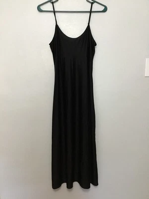 Vestido sin Mangas Y2K Negro Cachicho Camisón Gilligan Omalley Foto 1 de 4