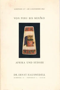 Von Perus bis Mexiko - Auktion 127 am 2. Dezember 1963 Hauswedell, Dr. Ernst: - Picture 1 of 1