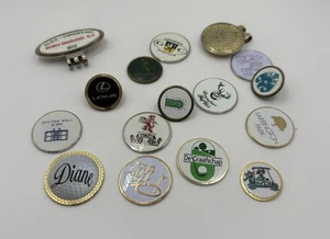 Golf Ball Markers Collection Bundle Job-Lot Mix (K25) Accessories Golfing Badge - Picture 1 of 7