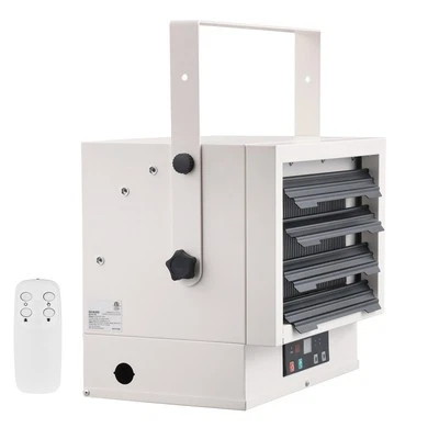 Electric Garage Heater, 7500-Watt Digital with Remote Ceiling/Wall Mount Foto 1 de 4
