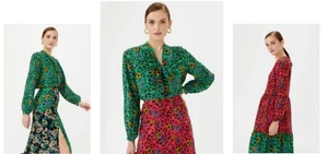 Jessica Russell Flint collaboration with Anthropologie Slip Skirt Size UK 12 - Picture 1 of 13