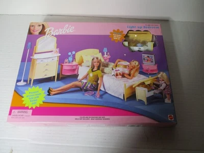 Barbie Mattel 1999 dormitorio iluminado #67552-95 Foto 1 de 4