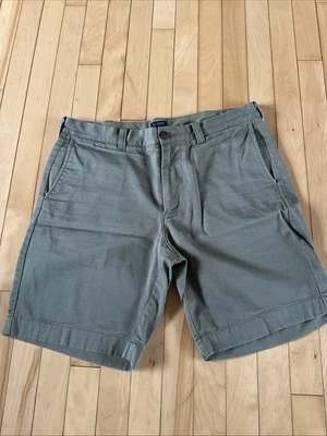 Pantalones Cortos J Crew Para Hombre 34 Verde Oliva Gramercy Chino Foto 1 de 4