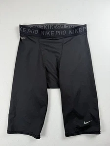 Nike Mens Pro Dri-FIT Black Compression Shorts Tight Fit Size Medium - Picture 1 of 8