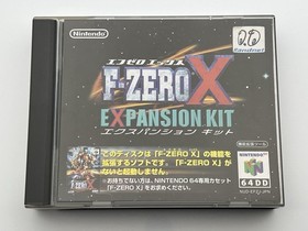Nintendo 64DD F-Zero X Expansion Kit N64 game USA seller