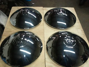 vw volkswagen bug bus 5 lug hub caps 65 64 63 62 61 60 59 58 57 56 55 54 Set 4 - Picture 1 of 1