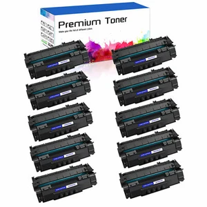 Tóner 10PK negro 49A Q5949A para HP Laserjet 1160 1320 1320n 1320nw 3390 3392 - Imagen 1 de 23