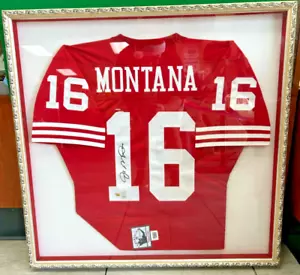 JOE MONTANA SIGNED AUTHENTIC SAN FRANCISCO 49ers TRIKOT ZEITLOS COA - Bild 1 von 6