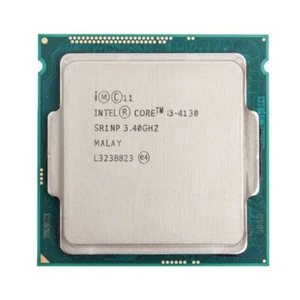 Intel Core i3-4130 3.4 GHz LGA1150 SR1NP CPU Processors 3 MB - Picture 1 of 1