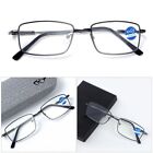 Blue Ray Blocking Square Eyeglasses Ultralight Hyperopia Glasses  Men Women