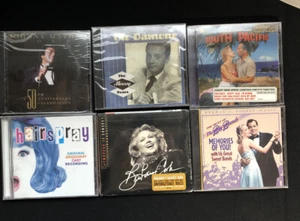 Lot of 6 Brand New Audio CD's Barbara Cook, Johnny Mathis, Vic Damone & More - Picture 1 of 2