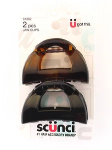 SCUNCI CLUTCH JAW CLIPS - 2 PCS. (91302) - Picture 1 of 5