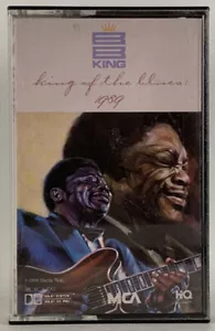 B.B. King - King Of The Blues - 1989 - Cassette Tape MCAC 42183 - Picture 1 of 4