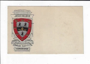 Escudo de armas de Cambridge escudo en relieve Jesús postal universitaria p2132 - Imagen 1 de 2