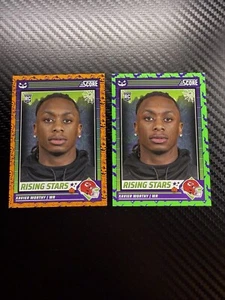 Xavier Worthy 2024 Panini Score A Treat Green Bats & Orange Pumpkins RC #50 - Picture 1 of 2