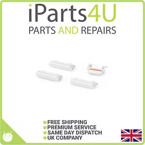 iPhone 6 / 6 Plus New Replacement Power/ Volume/ Mute Buttons Set - Silver - Picture 1 of 1