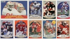 1990 Fleer Football, Pack Fresh, Pick your Card, Rookies,HOF (#201-400) !